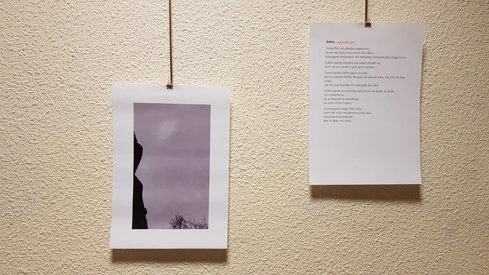 Fotografías y poemas en #EspacioArte - 1